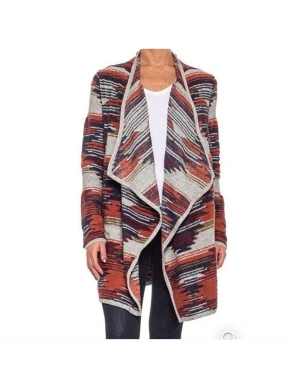 Lucky Brand Aztec Cardigan Sweater